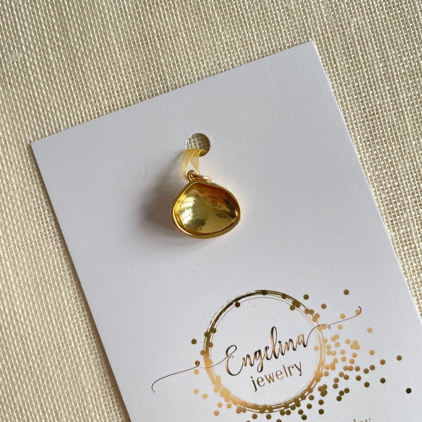 Bedel gold filled schelpje