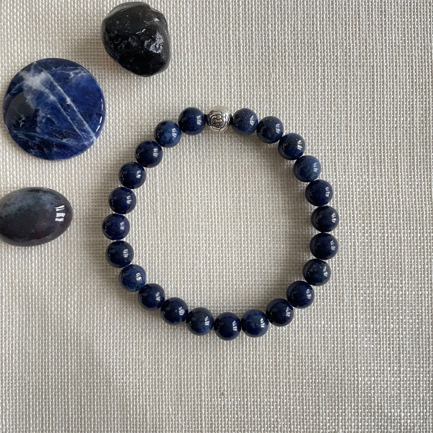 Armband van lapis lazuli